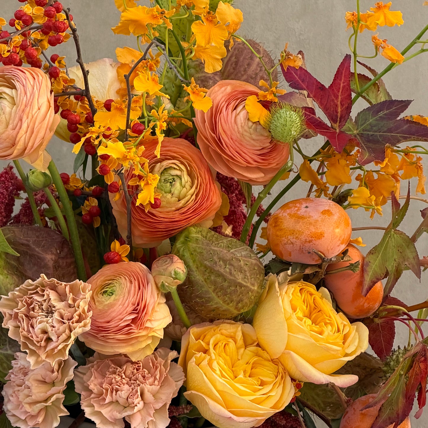 Thanksgiving With Persimmons