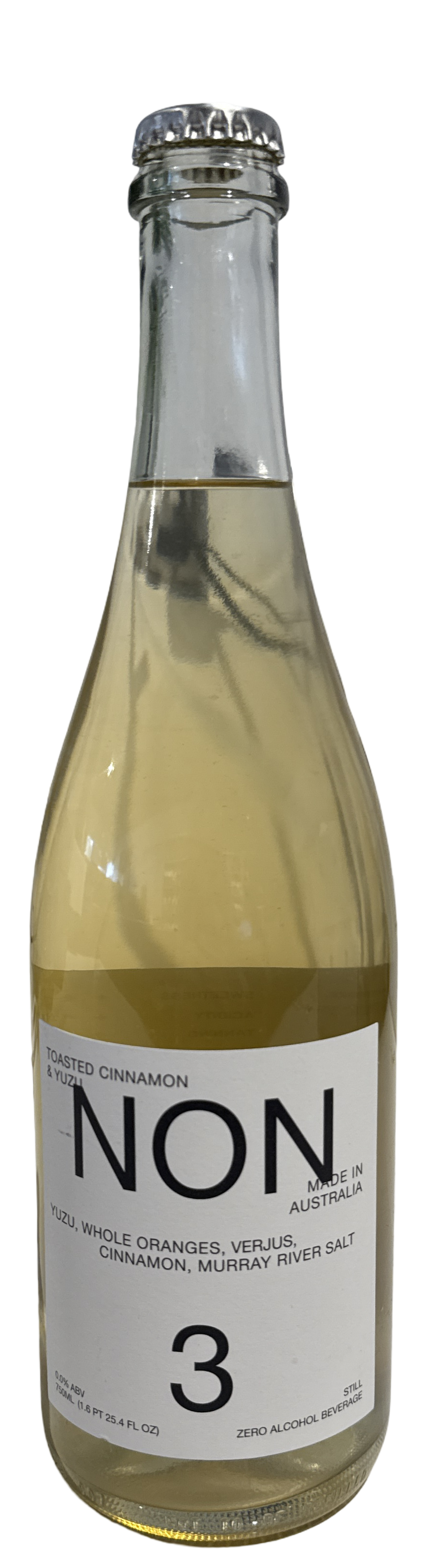 NON 3 Toasted Cinnamon & Yuzu Non Alcoholic Wine Alternative