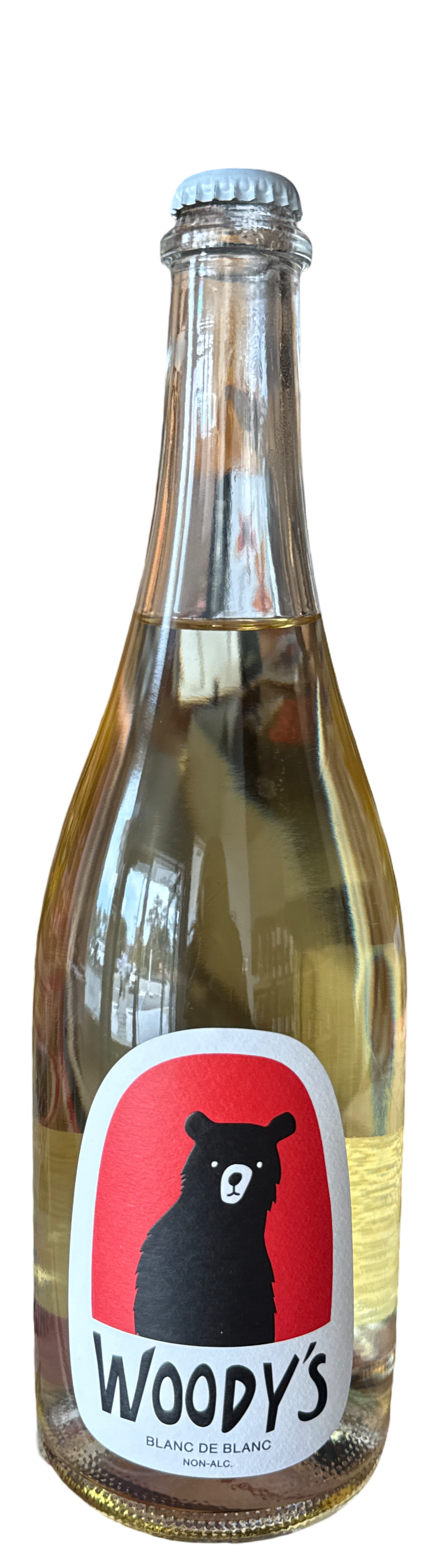 Woody's Blanc de Blancs Non-Alcoholic Sparkling Wine