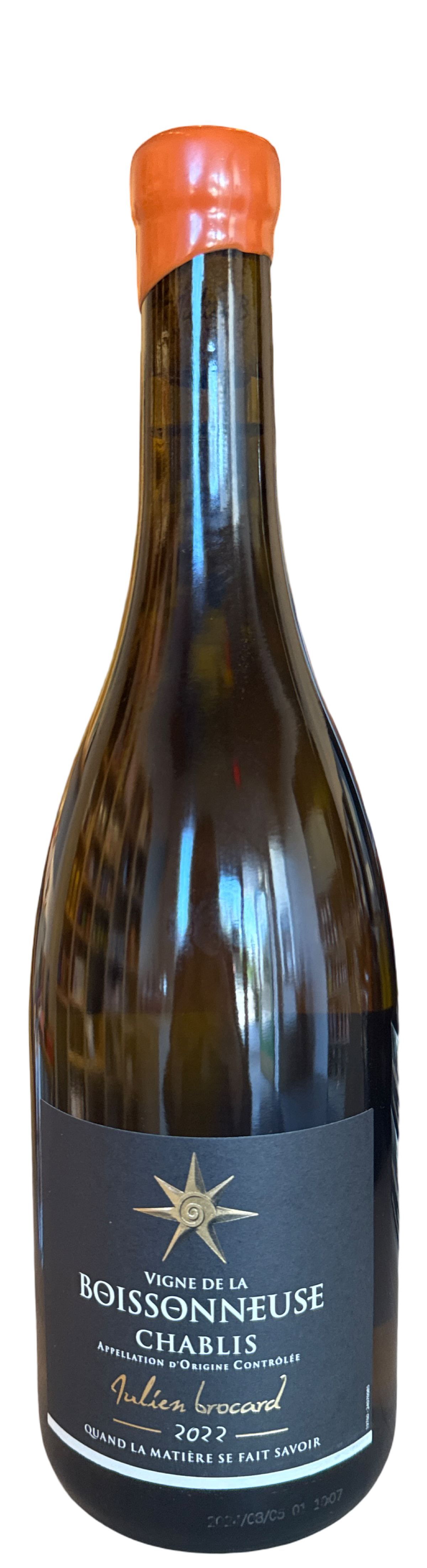 Julien Brocard Chablis Boissonneuse 2022