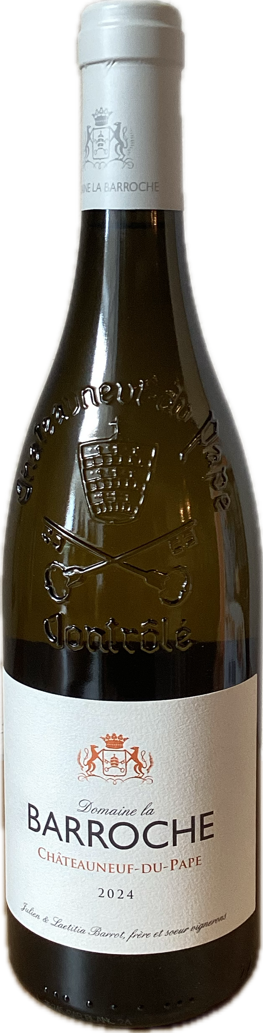 Barroche 'Julien Barrot' Blanc CDP 2024