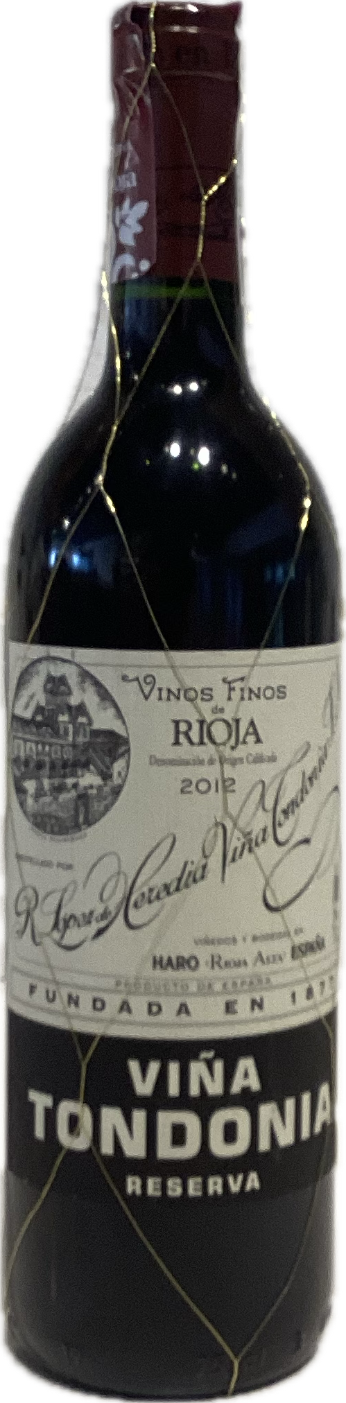 Lopez de Heradia Vina Tondonia Reserva 2012