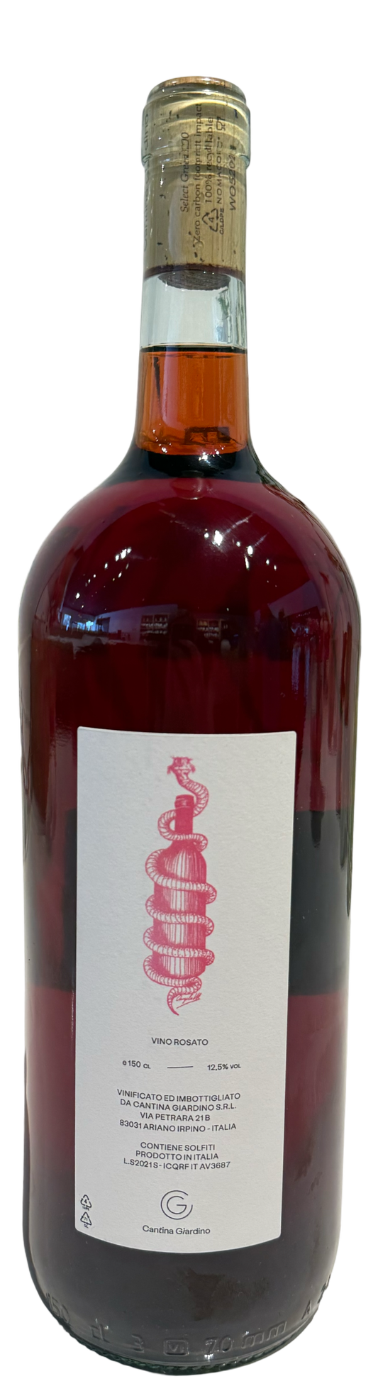 Cantina Giardino Vino Rosato, Magnum 1.5L