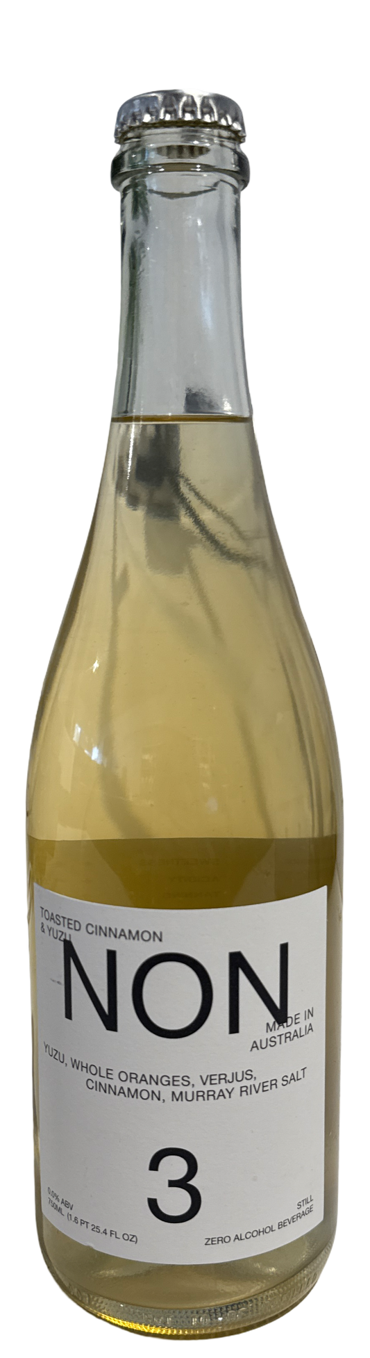 NON 3 Toasted Cinnamon & Yuzu Non Alcoholic Wine Alternative