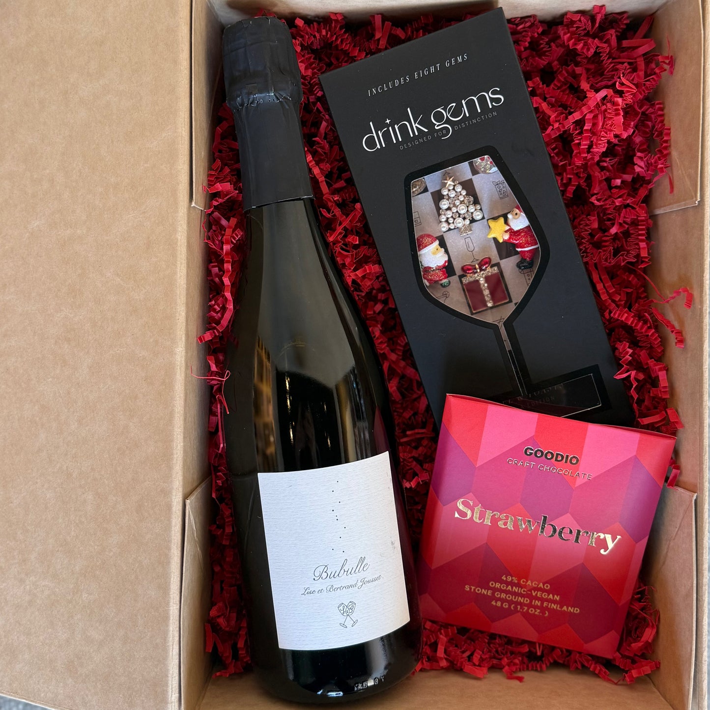 "Tinsel and Toast" Gift Box